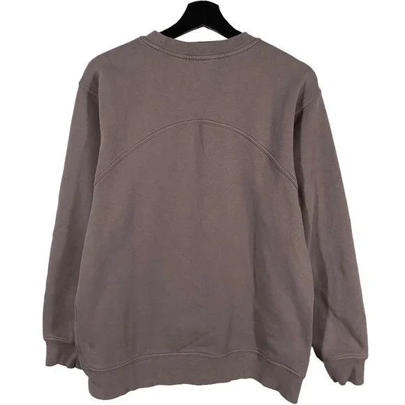 Lululemon Classic Logo Cotton Crewneck Size 6 - Picture 4 of 6